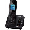 Aparelho Telefônico sem Fio KX-TGH260LBB Preto Panasonic