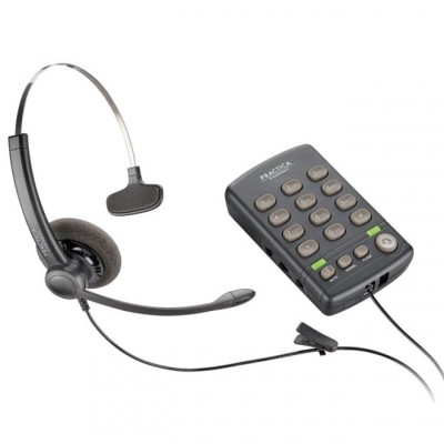 Headset com Base Discadora Practica T110 Plantronics
