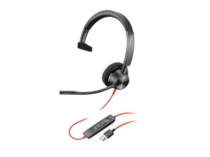 Headset com Fio USB Blackwire 3310 em Passos